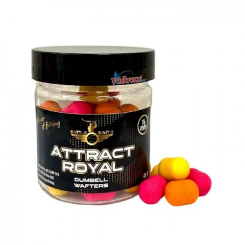 Дъмбели Dumbell Wafters 14 мм Attract Royal (атракт роял) BB0416 - Battle Baits Дъмбели Dumbell Wafters 14 мм Attract Royal (атракт роял) BB0416 - Battle Baits